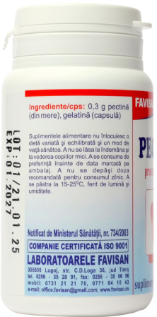 Pectina, 70 capsule, Favisan [1]