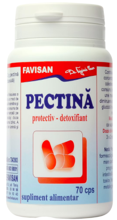 Pectina, 70 capsule, Favisan