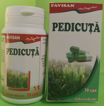 Pedicuta – 70 capsule, Favisan [1]