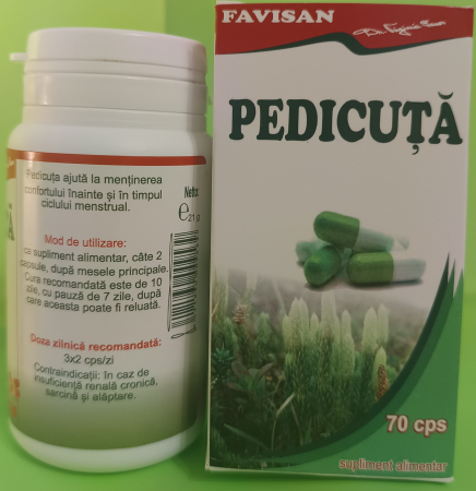Pedicuta – 70 capsule, Favisan [2]