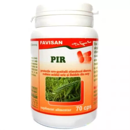 leziuni cauzate de medicamente - Pir, 70 capsule, Favisan la Nana Plafar
