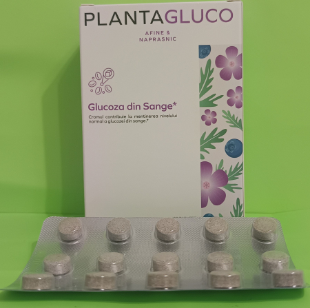 Plantagluco, 60 tablete, Vitaceutics [1]