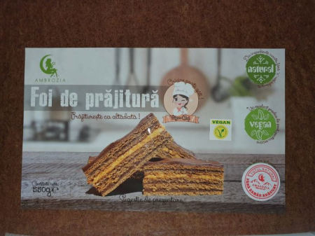 PRAJITURA HOME MADE VEGANA FARA ZAHAR, 150gr, Hiper Ambrozia la Nana Plafar [3]