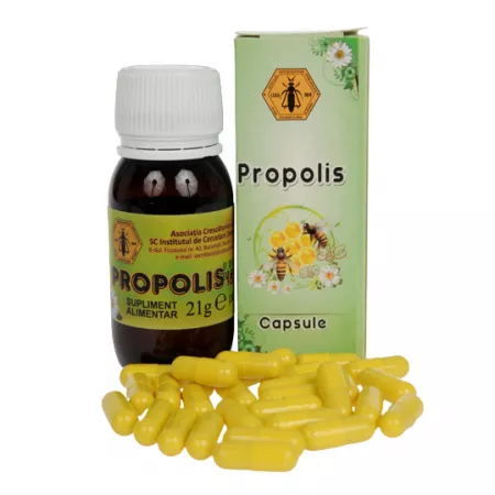 psoriazis - PROPOLIS CAPSULE, 30 capsule, Institutul Apicol la Nana Plafar