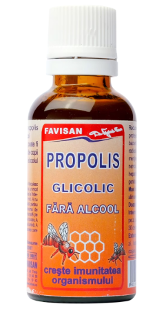 Propolis - PROPOLIS GLICOLIC fara alcool, 30 ml, Favisan la Nana Plafar