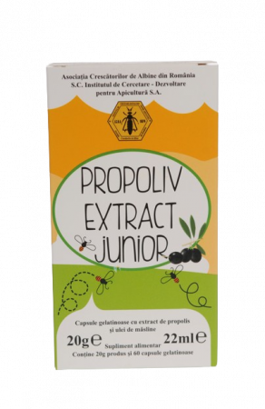 PROPOLIV EXTRACT JUNIOR de la 1AN, 60 capsule [1]
