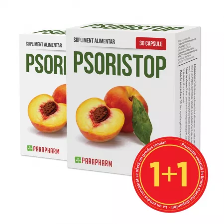 PSORISTOP, gestionarea psoriazei, capsule gelatinoase, Parapharm