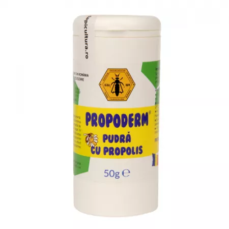 ingrijire picioare - PUDRA cu Propolis Propoderm, 50gr, ICDA la nanaplafar