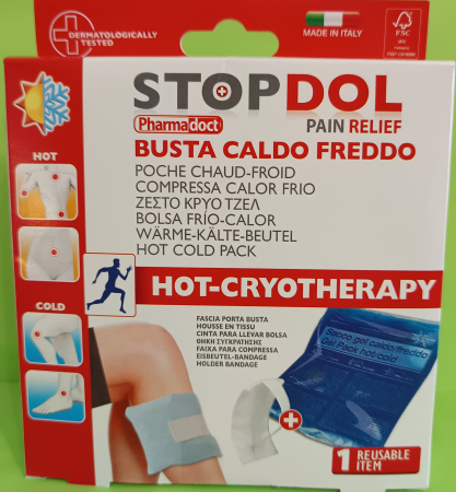 PUNGA CU GEL STOP DOL pentru terapie cald-rece, REUTILIZABIL,1 buc, PHARMADOCTl la Nana Plafar [1]
