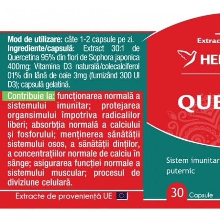 QUERCETIN Herbagetica la Nana Plafar [4]