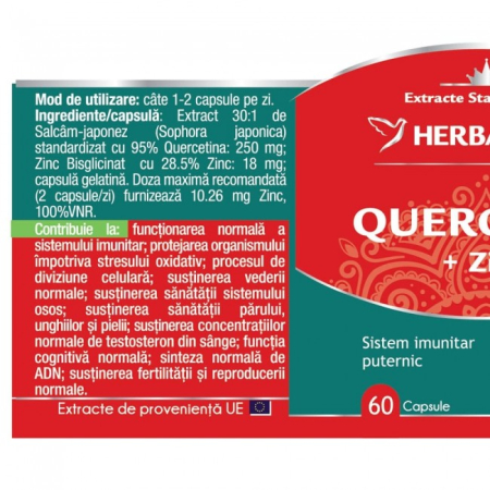 QUERCETIN Herbagetica la Nana Plafar [2]
