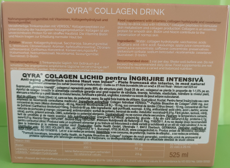 Qyra Collagen Anti-aging pentru ingrijire intensiva, 21 fiole buvabile, Gelita Health la Nana Plafar [4]