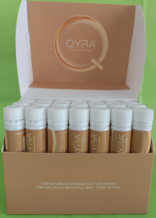 Qyra Collagen Anti-aging pentru ingrijire intensiva, 21 fiole buvabile, Gelita Health la Nana Plafar [3]