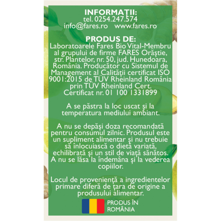 RAU DE MISCARE pentru COPII D161, 20 comprimate, Fares [2]