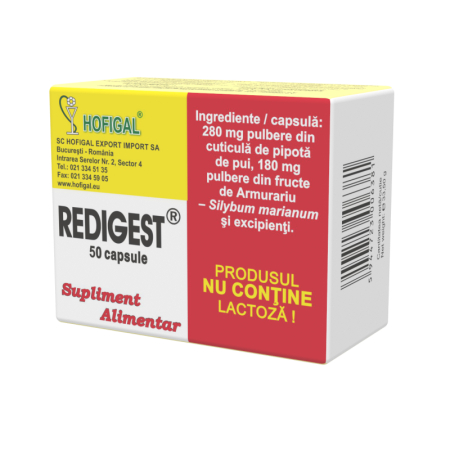 REDIGEST®  pentru DIGESTIE FICAT PANCREAS, Hofigal [1]