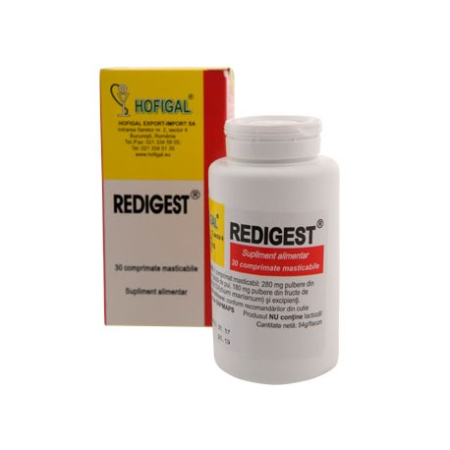 protector gastric - REDIGEST®  pentru DIGESTIE FICAT PANCREAS, Hofigal
