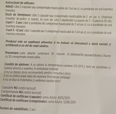 REDIGEST®  pentru DIGESTIE FICAT PANCREAS, Hofigal [3]