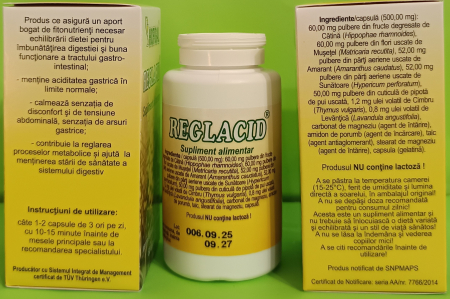 REGLACID ANTIACID GASTRIC, 60 capsule, Hofigal [1]