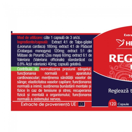 REGLATENS tensiune arteriala normala, HERBAGETICA [2]