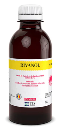 RIVANOL 0,1%, 200 ml, Tis Farmaceutic la Nana Plafar