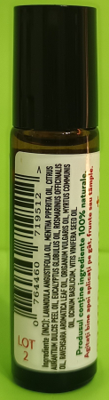 Roll-on therapeutica durere de cap, uz extern, 10 ml, Justin Pharma la Nana Plafar [1]