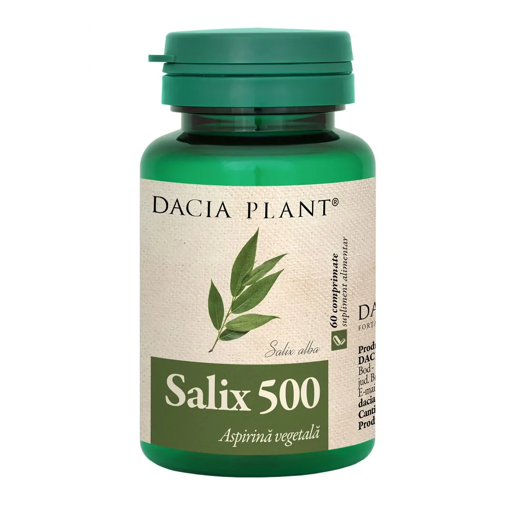 afectiuni CARDIOVASCULARE - SALIX 500 ASPIRINA 60 comprimate Dacia Plant la Nana Plafar