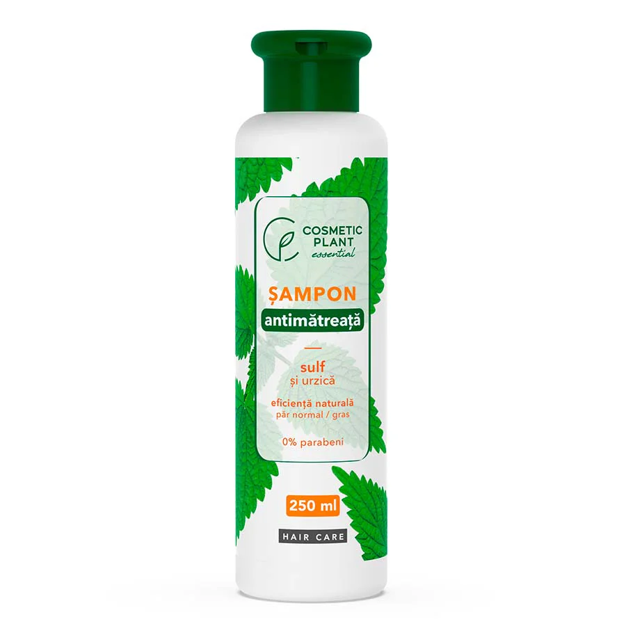 sampon - SAMPON ANTIMATREATA cu SULF si URZICA, 250ml, Cosmetic Plant