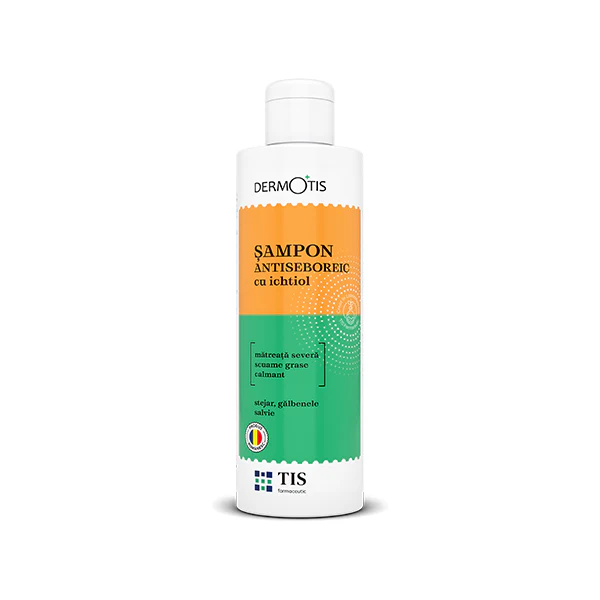 INGRIJIRE PERSONALA - SAMPON ANTISEBOREIC cu ICHTIOL DermoTIS 120ml TIS Farmaceutic la Nana Plafar