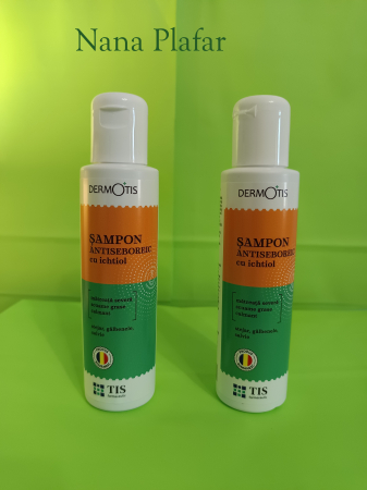 SAMPON ANTISEBOREIC cu ICHTIOL DermoTIS 120ml TIS Farmaceutic la Nana Plafar [3]