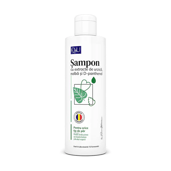 sampon - SAMPON cu NALBA si URZICA Q4U, 250 ml, Tis Farmaceutic