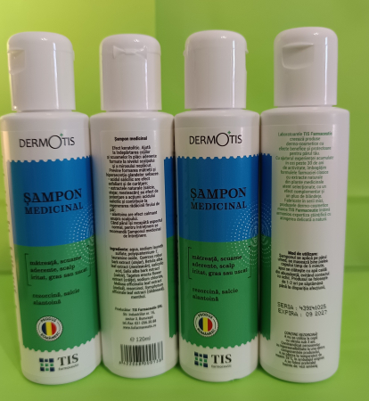 SAMPON MEDICINAL DERMOTIS 120ml TIS Farmaceutic la Nana Plafar [4]