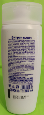 Sampon Nutritiv BIO, 200 ml favisan [1]