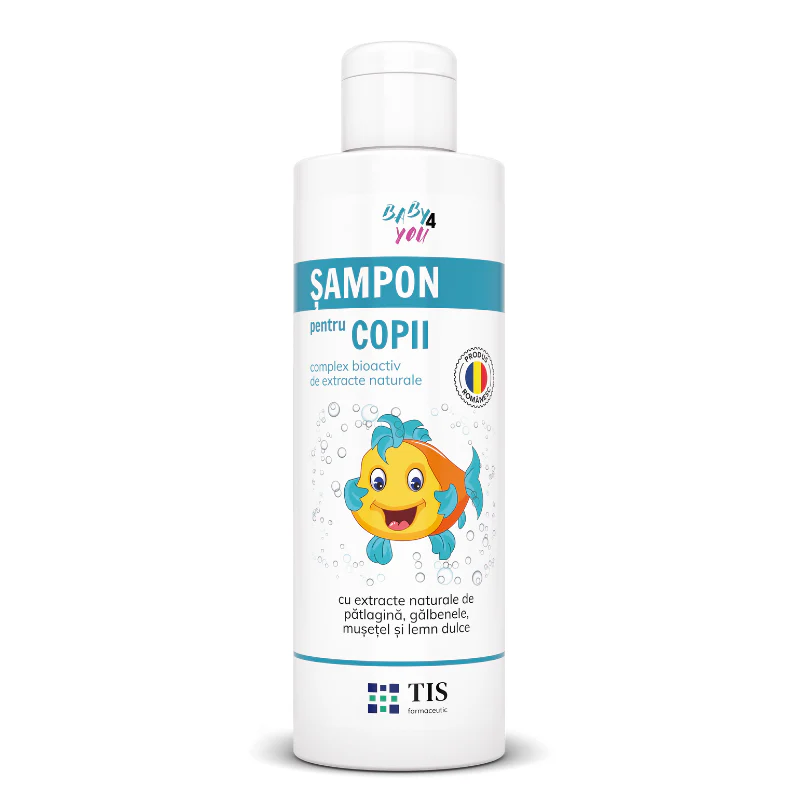 MAMA si COPILUL - SAMPON PENTRU COPII BABY4YOU 250ML TIS Farmaceutic la Nana Plafar