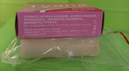 Sapun Borax Tyana, 100 g, SCM Chimica la Nana Plafar [2]