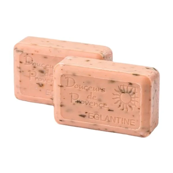 sapunuri - Sapun exfoliant cu Macese si Unt de Shea, 200g - APIDAVA
