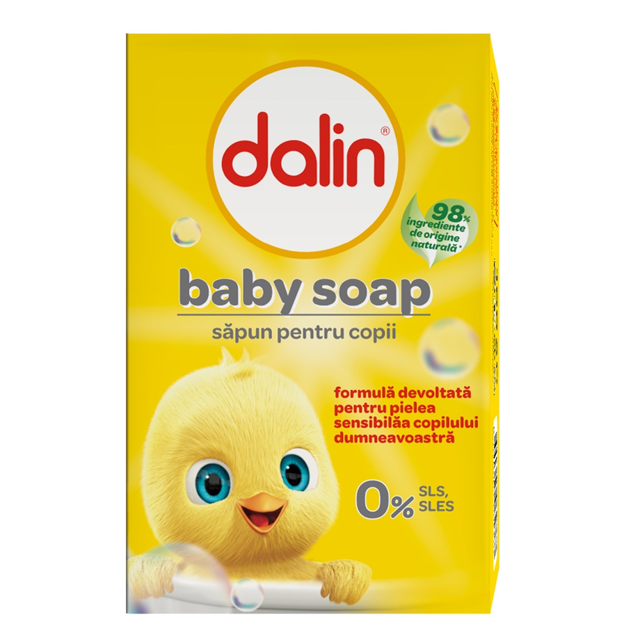 INGRIJIRE CORPORALA - SAPUN SOLID COPII, 100 g, Dalin la Nana Plafar