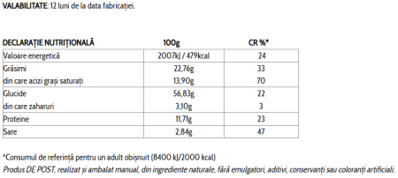 SARATELE CRACKERS VEGANI, 107gr, Hiper Ambrozia la Nana Plafar [1]