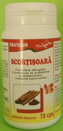 SUPLIMENTE PENTRU ADULTI - Scortisoara, 70 capsule, Favisan la Nana Plafar