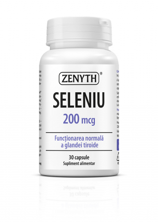 SELENIU 200 mcg pentru TIROIDA, Zenyth