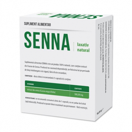 SENNA LAXATIV NATURAL. 30 capsule, Parapharm la Nana Plafar [1]