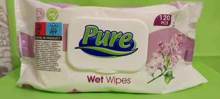 SERVETELE UMEDE PURE 120 buc, MERT pentru curatenie la Nana Plafar [1]