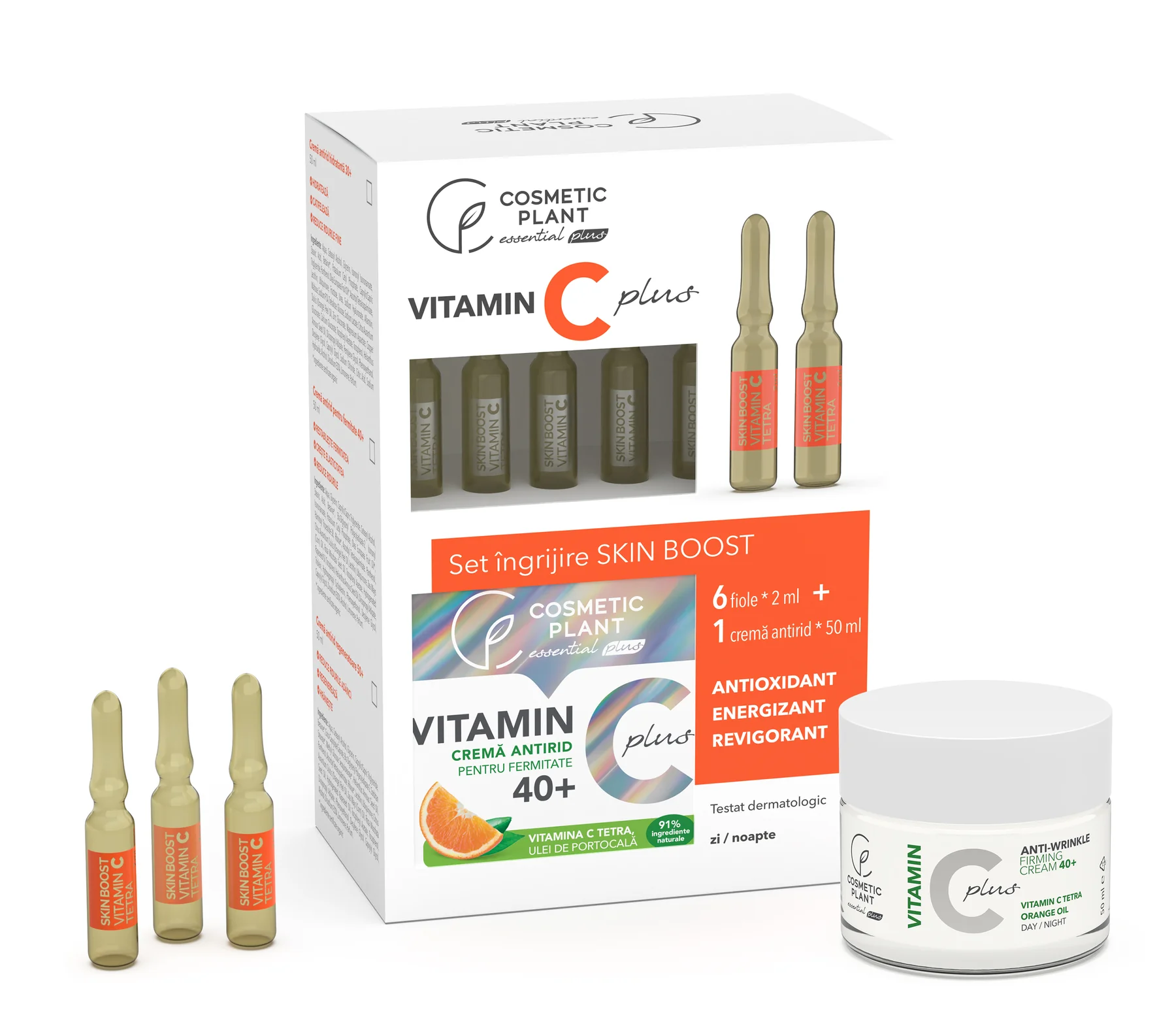 SET INGRIIRE SKIN BOOST cu VITAMINA C TETRA Cosmetic Plant la Nana Plafar [1]