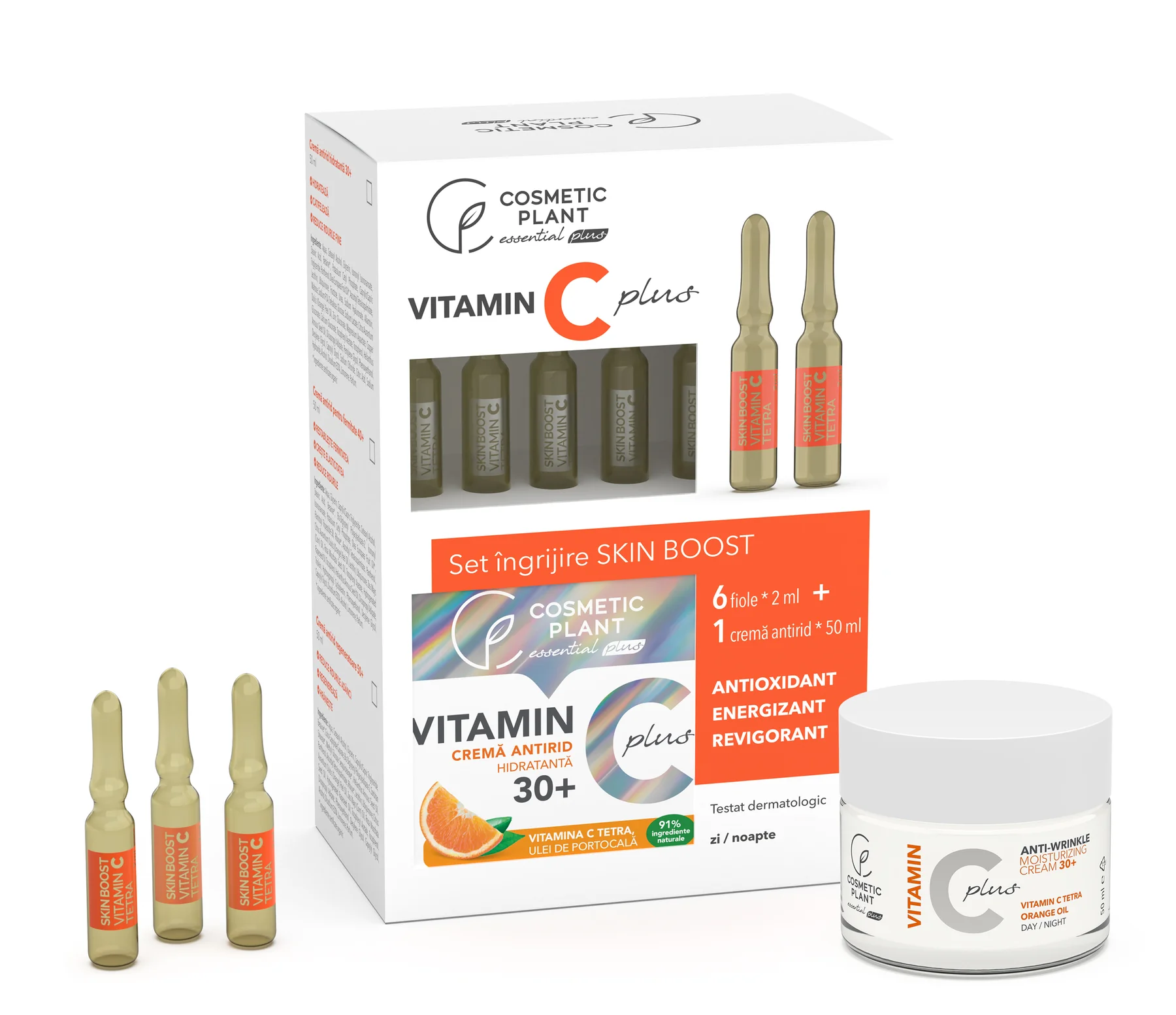 COSMETICE - SET INGRIIRE SKIN BOOST cu VITAMINA C TETRA Cosmetic Plant la Nana Plafar