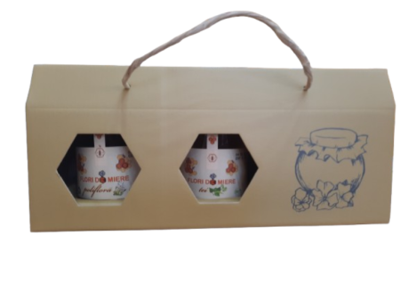 SET MIERE Poliflora, Rapita, Tei 3 x 450 g, Institutul Apicol la Nana Plafar