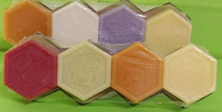 Set mini-sapunuri cu miere 4x 25gr - APIDAVA [2]