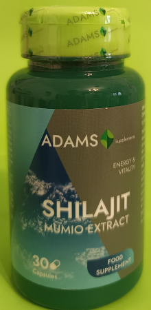 Migrene - SHILAJIT (mumio) 400mg, Adams Supplements