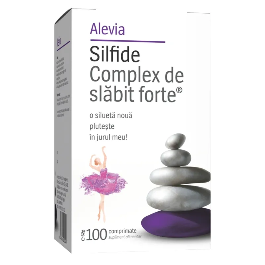 Silfide Complex de slabit forte + Fucoidan, Alevia [4]