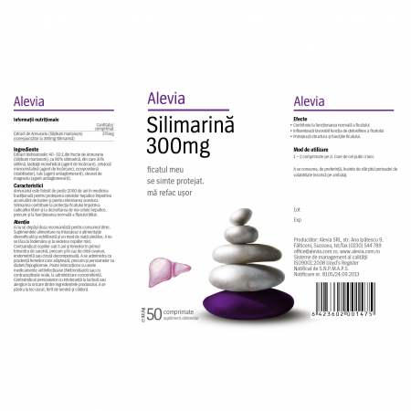 SILIMARINA 300 mg, Alevia [1]