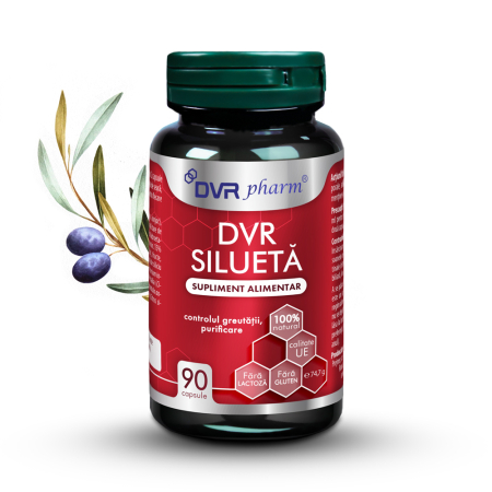 CONTROLUL GREUTATII CORPORALE - SILUETA, 90 capsule, Dvr Pharm la  Nana Plafar