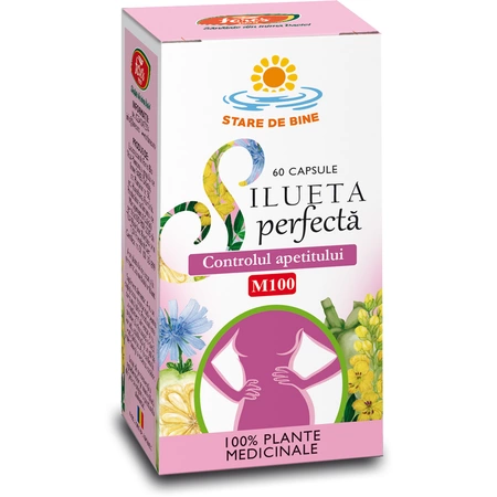 PRODUSE ALIMENTARE - Silueta Perfecta controlul apetitului M100, 60 capsule, Fares